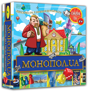 Настільна гра Київська Фабрика іграшок Монопол.UA (4820121182210)