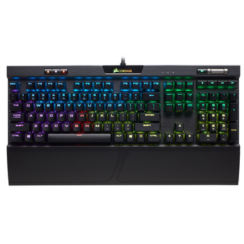 Клавіатура Corsair K70 RGB MK.2 Cherry MX Red (CH-9109010-RU) USB