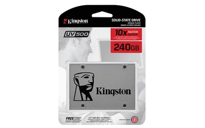 Твердотельный накопитель SSD 2.5" Kingston UV500 240GB SATA 3D TLC (SUV500/240G)