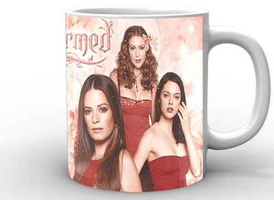 Кухоль GeekLand білий Всі жінки відьми Зачаровані Charmed Holidays CM.02.009