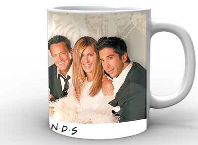 Кружка GeekLand белая Друзья Friends Friends photo FN.02.004.900