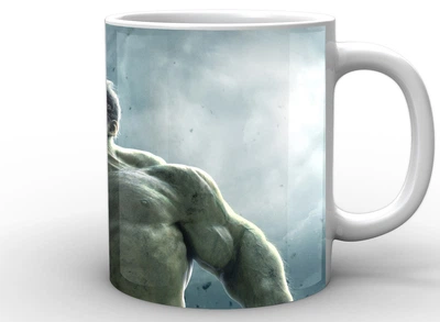 Кухоль Geek Land білий Халк Hulk avengers hulk HU.02.016
