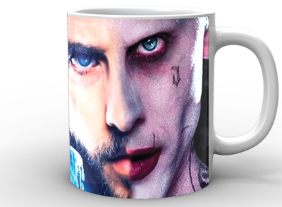 Кружка GeekLand белая Джокер Joker Джарет Лето JK.02.014