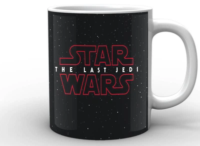 Кухоль біла Зіркові війни Star Wars Last Jedi кераміка, білого кольору 330мл