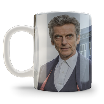 Кружка GeekLand белая Доктор Кто Doctor Who Доктор Кто Двенадцатый Доктор DW.02.068