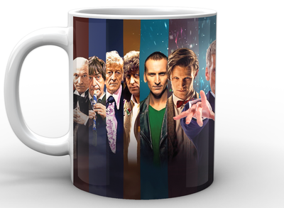 Кружка GeekLand белая Доктор Кто Doctor Who Доктор Кто промо DW.02.016.193