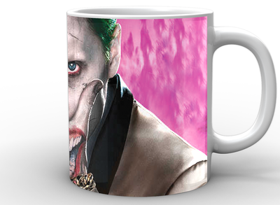 Кружка GeekLand белая Джокер Joker smile JK.02.015