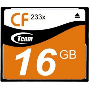 Карта памяти CompactFlash 16GB Team 233x (TCF16G23301)