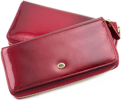 Женский кошелек из кожи ST Leather (S7001A) 98266 Красный
