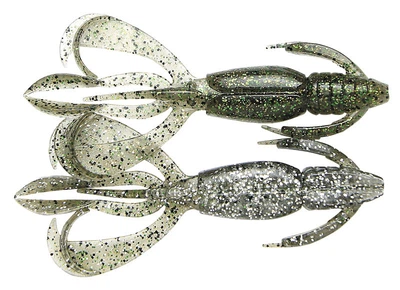 Силиконовая приманка Keitech Crazy Flapper 2.8" #460 Silver Flash Craw (8 шт/уп),1551.15.07