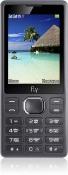 Мобильный телефон Fly FF282 Dual Sim Black