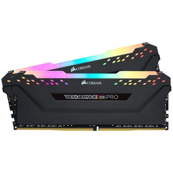 Модуль пам'яті DDR4 2x8GB/3000 Corsair Vengeance RGB Pro Black (CMW16GX4M2C3000C15)