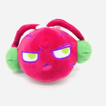 Мягкая игрушка плюшевая Plants vs Zombies Вишня в наушниках 13 СМ (Растения против зомби)