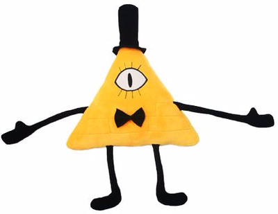 Мягкая игрушка Gravity Falls из Bill Cipher TY / Подушка Гравити Фолз Билл Шифр Иллюминат