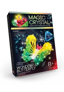 Дитячий набір для проведення дослідів "MAGIC CRYSTAL" OMC-01-01 безпечний Чудовий метелик