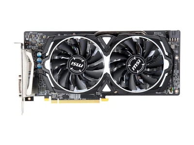 MSI PCI-Ex Radeon RX 580 ARMOR 4G OC GDDR5 (256bit) (1366/7000) (DVI, 2 x HDMI, 2 x DisplayPort) (RX 580 ARMOR 4G OC)