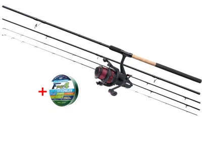 Удилище 2в1 Flagman Patriot Twin Tip Feeder/Carp 3.6м 3.25Lb / 130г + Катушка Flagman + Шнур !