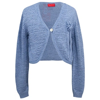 Болеро для дівчинки Hawk Kids M-0758 128 см Синій