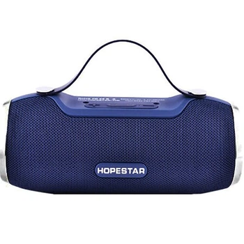 Портативная Bluetooth колонка Hopestar H40 с влагозащитой Blue USB, FM (ft-146)