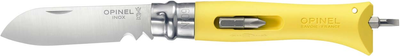 Туристичний ніж Opinel №9 Diy Yellow (204.63.47)