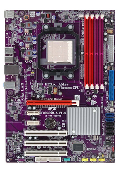 Материнская плата Elitegroup NFORCE9M-A (Socket AM2+, DDR2, NVIDIA GeForce 8100, PCI-Ex16) Б/У