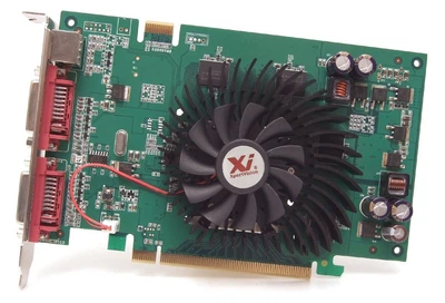 Видеокарта XpertVision PCI-Ex GeForce 8600 GT 1 GB DDR2 (128 Bit) (DVI) Б/У