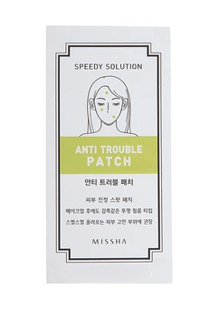Набор патчей против прыщей Missha Speedy Solution Anti Trouble Patch Set, 12 г (8806185764483)