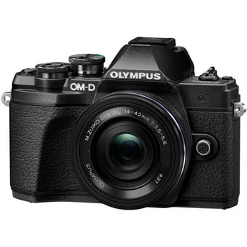 Цифровой фотоаппарат OLYMPUS E-M10 mark III Pancake Zoom 14-42 Kit black/black (V207072BE000)