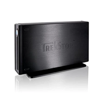 Накопичувач зовнішній HDD 3.5" USB 750GB TrekStor DataStation maxi Ligh Black (TS35-750MLB) - Refubrished