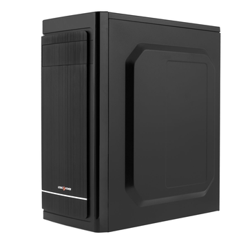 Корпус Logicpower 2006-500W 12см, 2хUSB2.0, Black