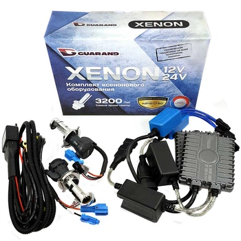 Комплект биксенона Guarand Truck 24V Canbus (с обманкой) 55w H4 4300k