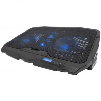 Охлаждающая подставка для ноутбуков Laptop S18 Cooler с подсветкой на 4 вентилятора