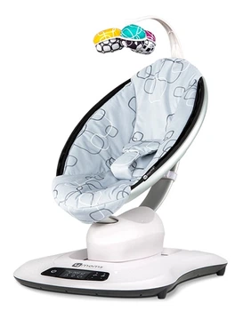 Крісло-гойдалка 4moms mamaroo silver plush