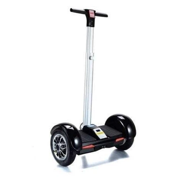 Гироборд с ручкой Smart Balance Wheel A8 с ручкой колеса 10.5" черный карбон