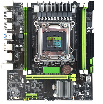Материнська плата Atermiter X79H (s2011, Intel X79, PCI-Ex16)