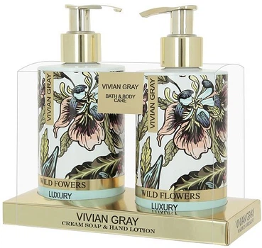 Набір для рук Vivian Gray Wild Flowers Мило & Лосьйон 2 х 250 мл (4250120710723)