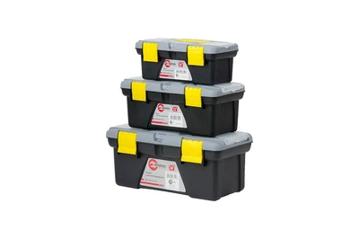 Комплект ящиков Intertool 10", 12", 14" 3 штуки Пластик (BX-0303) 4697631