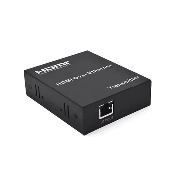 Удлинитель HDMI видео сигнала по UTP кабелю TCP / IP по одной витой паре передатчик преобразователь HDMI Extender 120M rj45 по локальной сети CAT5e ( AY40 )