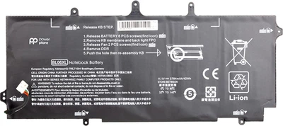 Акумулятор PowerPlant для ноутбуків HP Elitebook Folio 1040 G1 (BL06XL) 11.1V 3784mAh (NB461196)