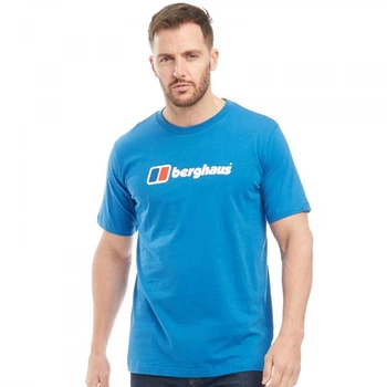 Футболка Berghaus Large Logo Snorkel Blue Royal Blue, L (10400988)