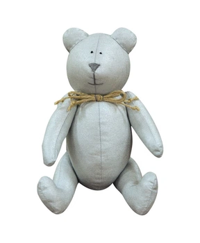 Декоративная игрушка Прованс Мишка Тедди 14 см Silver (011599)