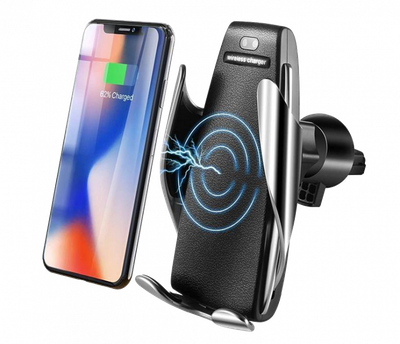 Беспроводная автомобильная зарядка для телефона в авто Penguin Smart Sensor S5 (S5)