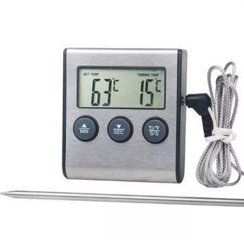 Электронный кухонный термометр с выносным щупом UNi Thermometer 20007