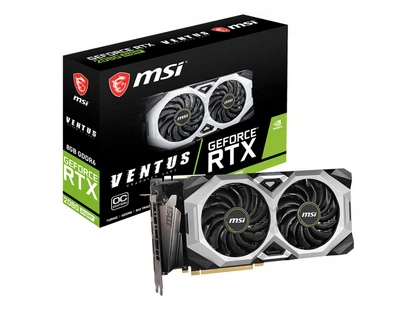 Видеокарта GF RTX 2080 Super 8GB GDDR6 Ventus XS OC MSI (GeForce RTX 2080 SUPER VENTUS XS OC)