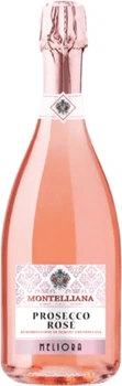 Вино игристое Montelliana Meliora Prosecco Rose Millesimato розовое экстра сухое 0.75 л 11% (8000555000427)