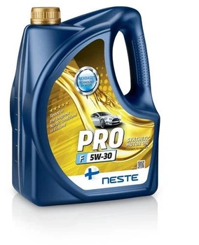 Масло моторное cинтетическое Neste Pro F 5W-30 4 л (9)