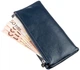 Кошелек кожаный ST Leather Accessories 18843 Синий - изображение 5