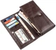 Шкіряний гаманець ST Leather Accessories 18878 Коричневий - зображення 3