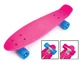 Скейт Penny Board 22" Малиновий на Матових колесах - зображення 1