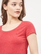 Футболка женская Tommy Hilfiger 10192.3 XS Красная - изображение 4